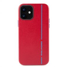Чехол для смартфона iPhone 12 "6.1" Piquadro Blue Square красный