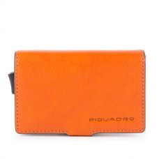 Чехол для кредитных карт Piquadro Blue Square Special оранжевый