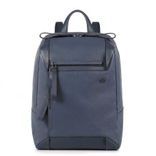 Женский рюкзачок Piquadro PAN для ноутбука серо-голубой с отделением для iPad Air / Pro BD4300S94/AV
