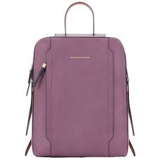 Женский рюкзак Piquadro Circle фиолетовый/коричневый