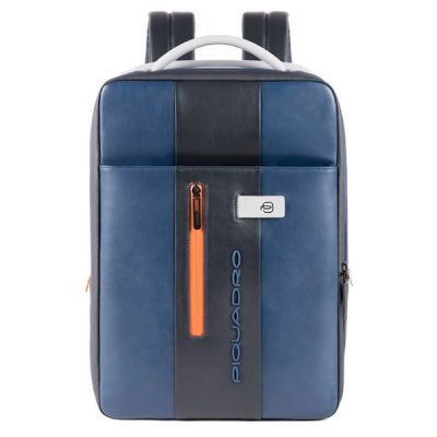 Рюкзак с расширением Piquadro Urban синий/серый