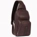 Рюкзак слинг Piquadro Carl темно-коричневый