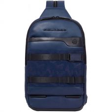 Рюкзак-слинг Piquadro FXP синий